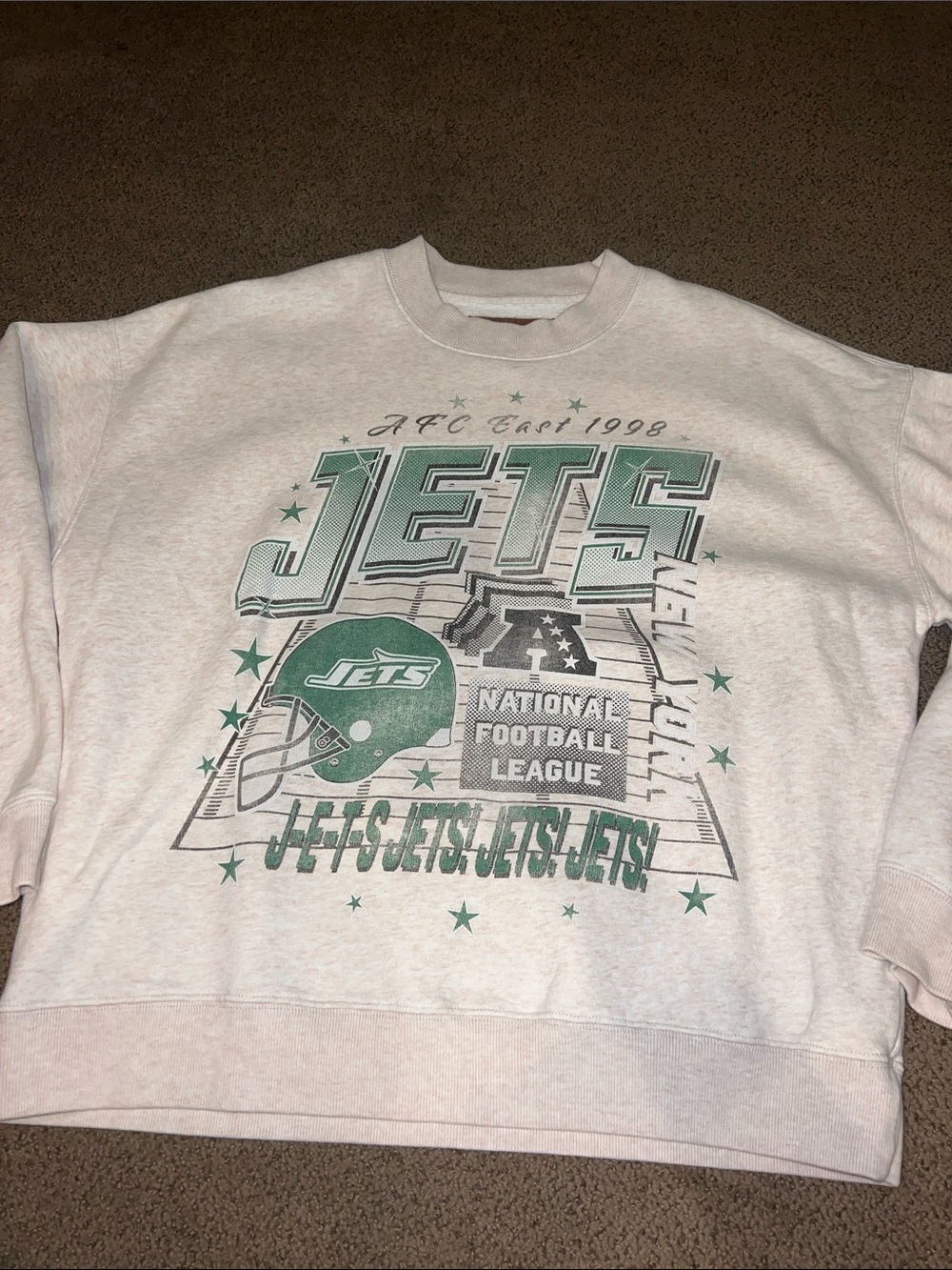 Abercrombie & Fitch NFL Jets Sweatshirt Size medium